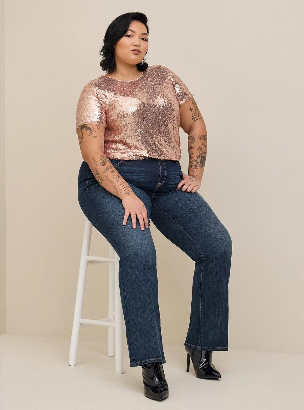 Abbey Sequin Top | Torrid (US & Canada)