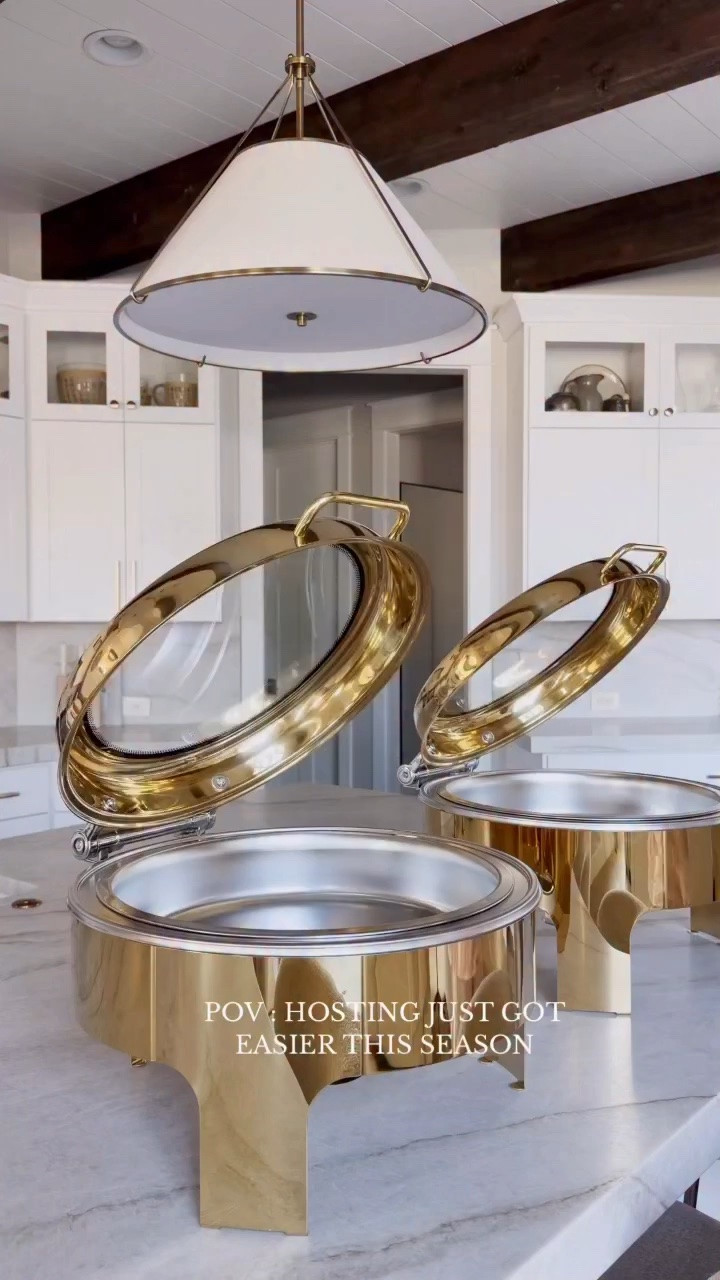 New hosting find unlocked ✨

These chafing dishes make entertaining feel so much more elevated — everything stays warm, the setup looks beautiful, and I can actually enjoy my guests instead of worrying about the food. Hosting season just got an upgrade!!!

#LTKfoodie #LTKSeasonal #LTKHome