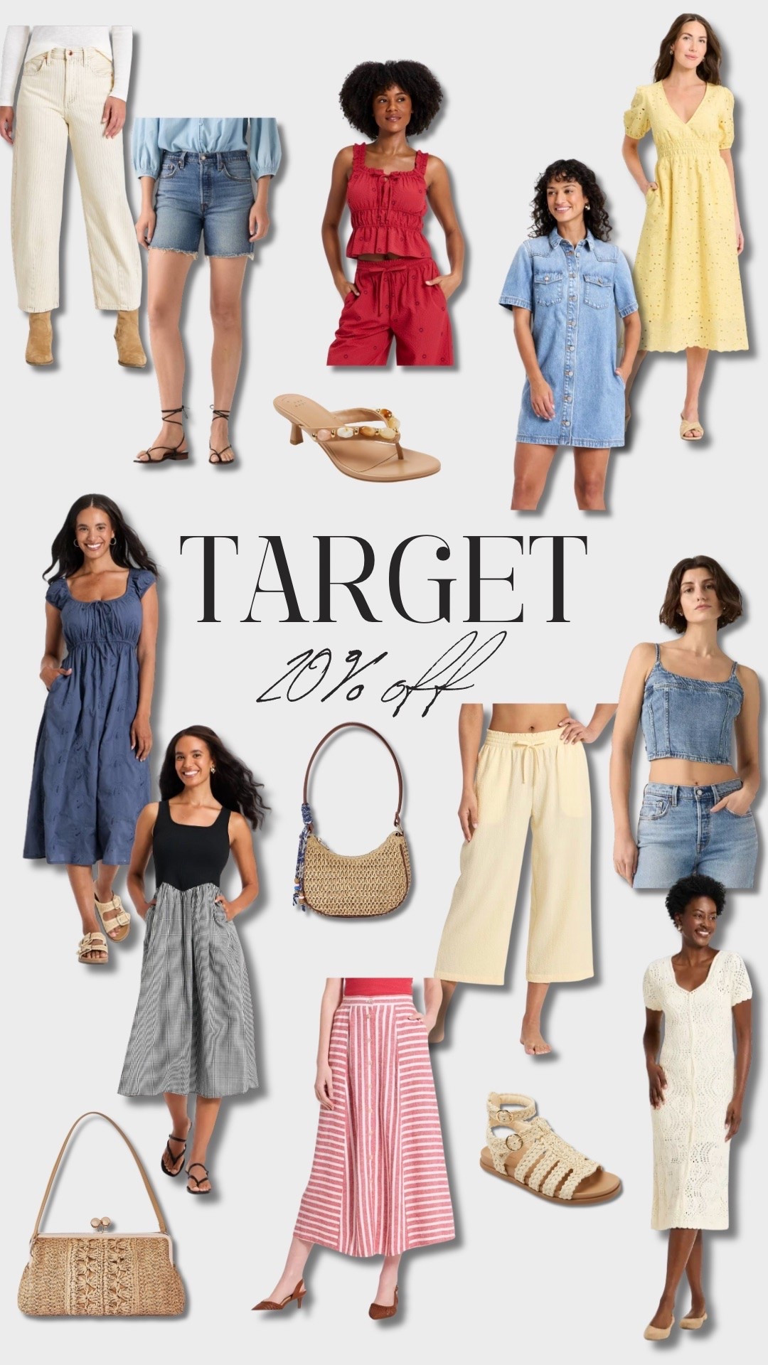 20% off select clothing, shoes and accessories rn at Target 🎯🤭 it’s a great time to stock up for summer!

#LTKMothersDay #LTKgrwm #LTKSaleAlert