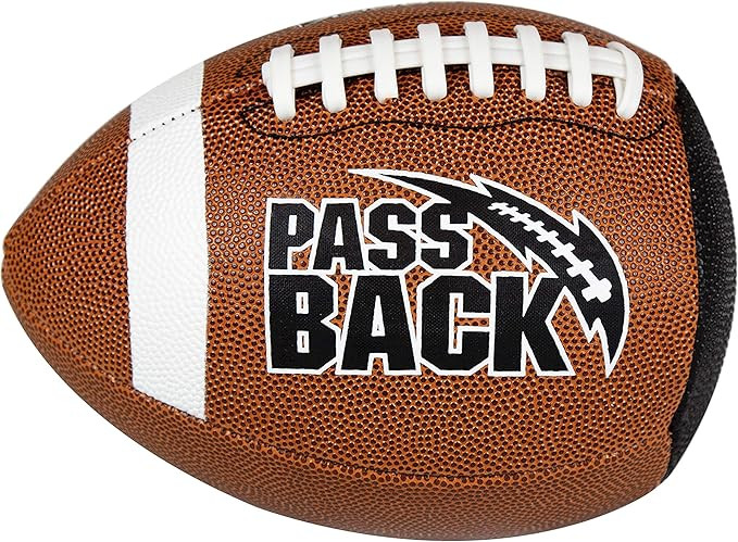 Passback Official Composite Football, Ages 14+, High School Training Football, (Ships Deflated) | Amazon (US)