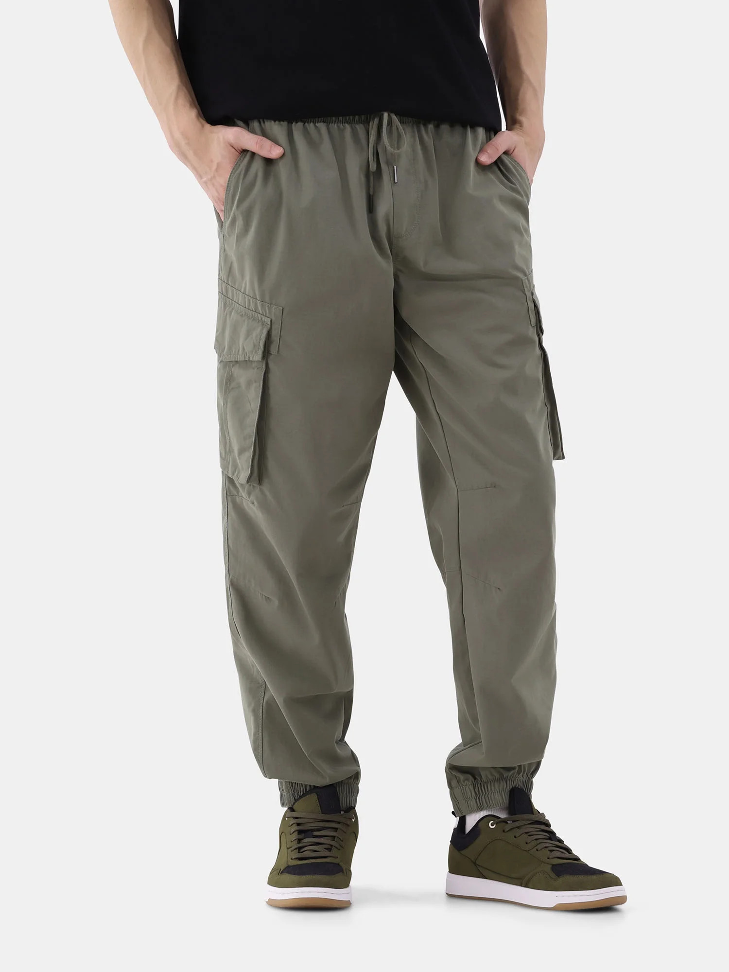 No Boundaries All Gender Ripstop Cargo Pants, Men's Sizes XS-3XL | Walmart (US)