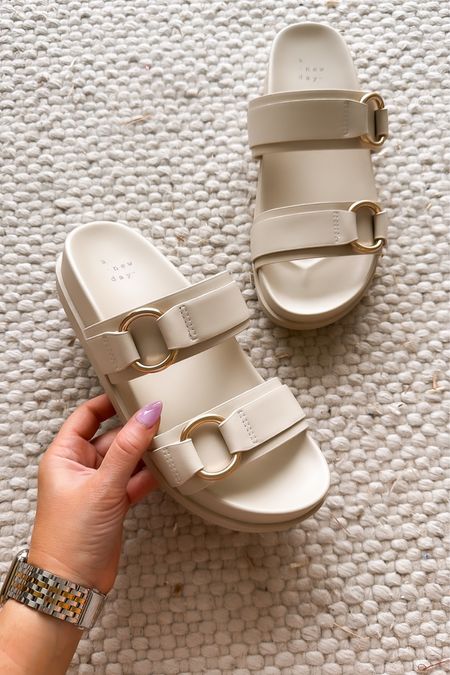 Spring sandals buy one get one 50% off run tts, target fashion target finds 

#LTKsalealert #LTKfindsunder50
