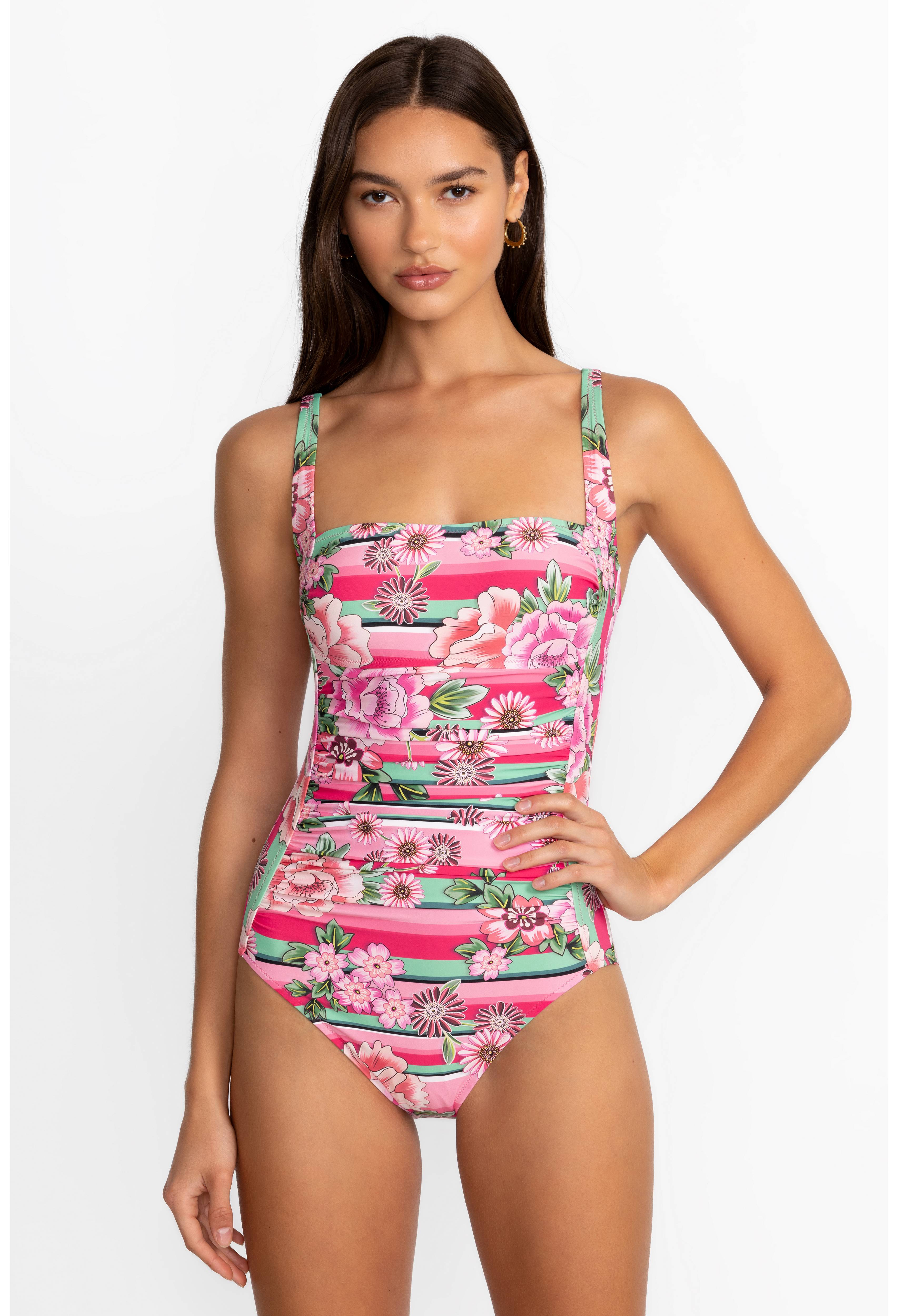 BOCARDI RUCHED ONE PIECE | Johnny Was | Johnny Was