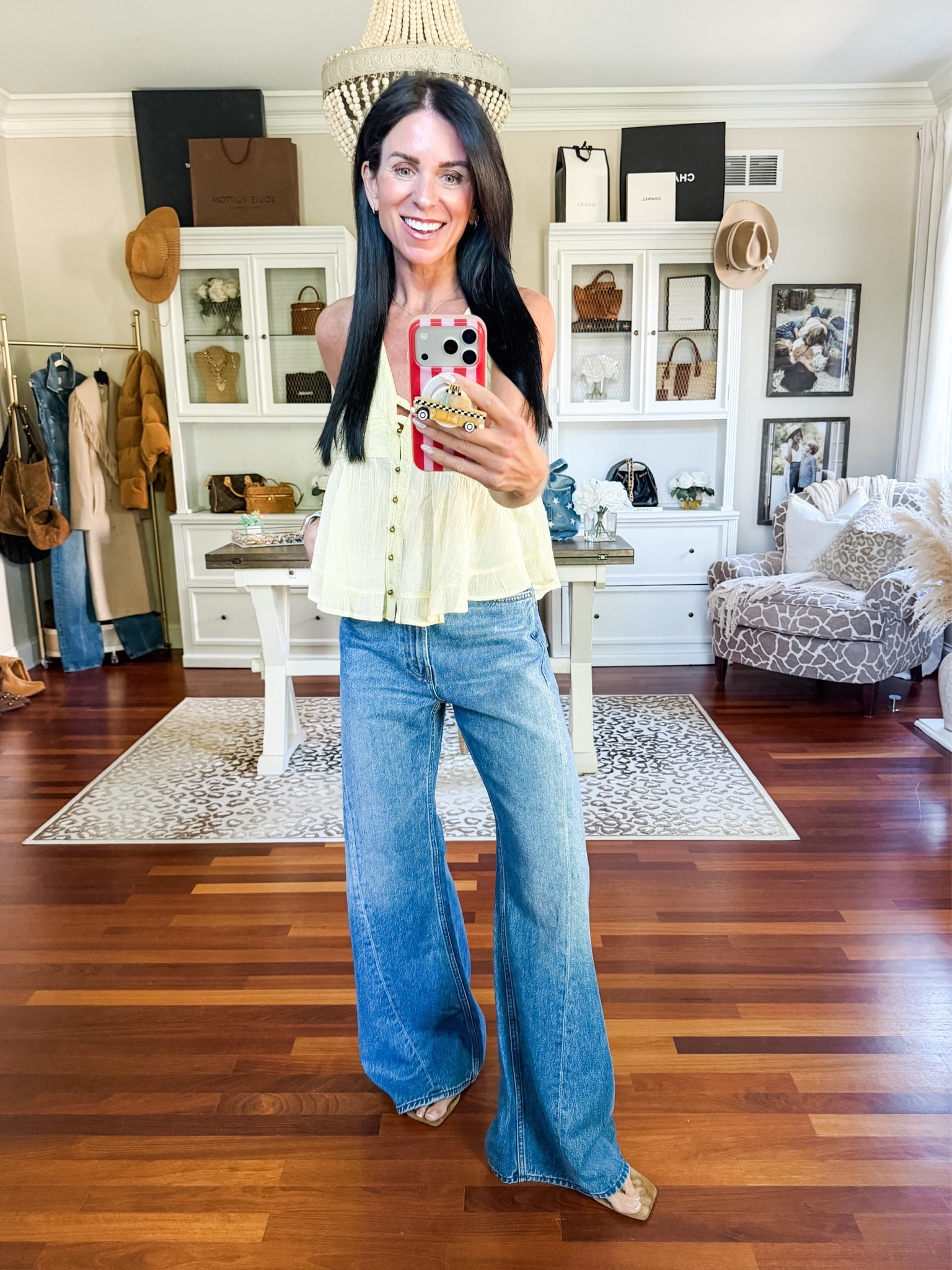Such a fun summer too for date night
Wearing a small 25 denim

#LTKmomlife #LTKootd #LTKSeasonal