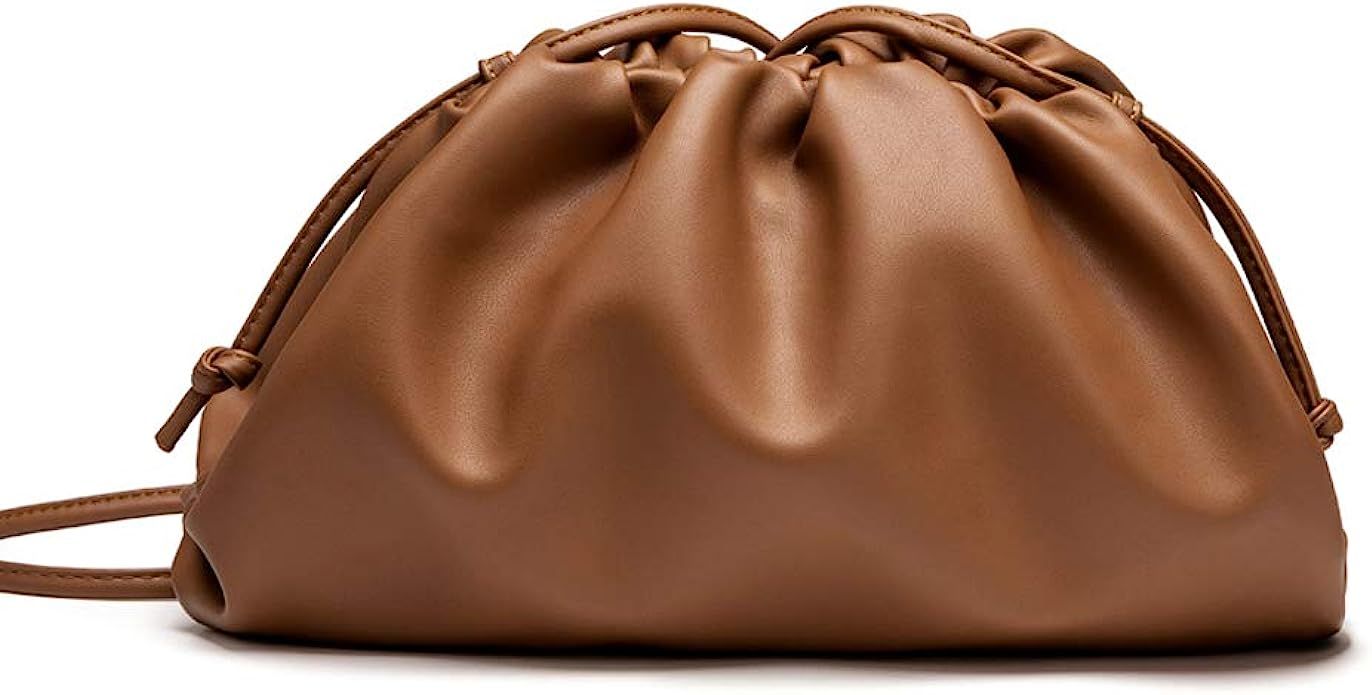 Women Dumplings Crossbody Bag Designer Retro Shoulder Bag Fashion Tide Handbag Pouch Clutch Bag | Amazon (US)