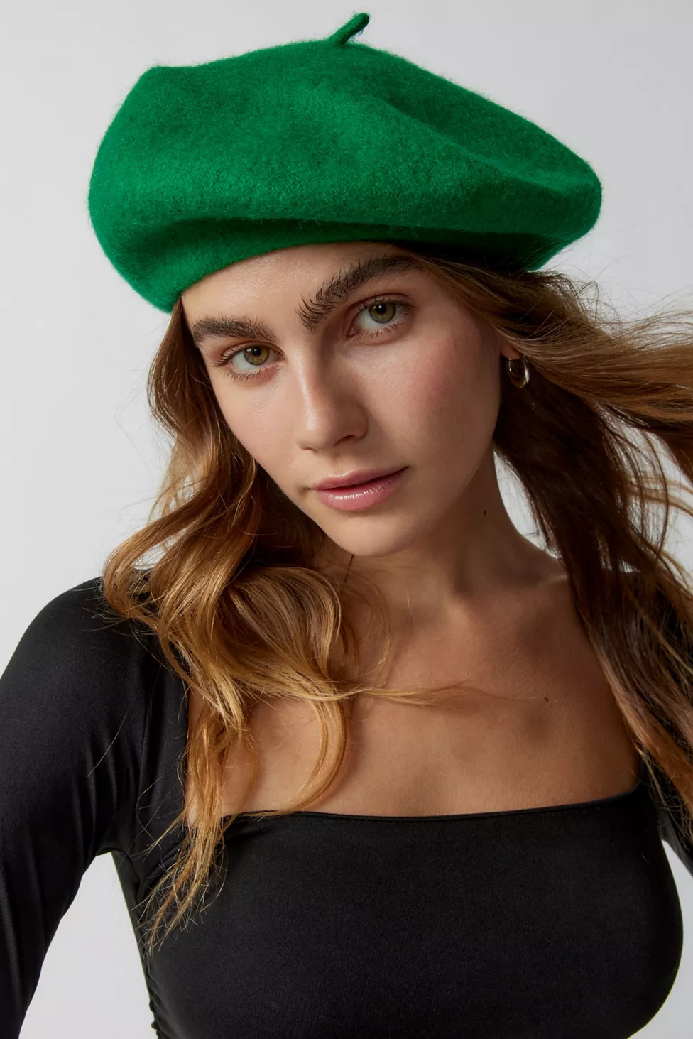 UO Ella Felt Beret | Urban Outfitters (US and RoW)