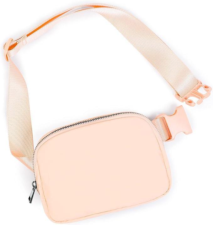 ODODOS Unisex Mini Belt Bag with Adjustable Strap Small Waist Pouch for Workout Running Traveling... | Amazon (US)