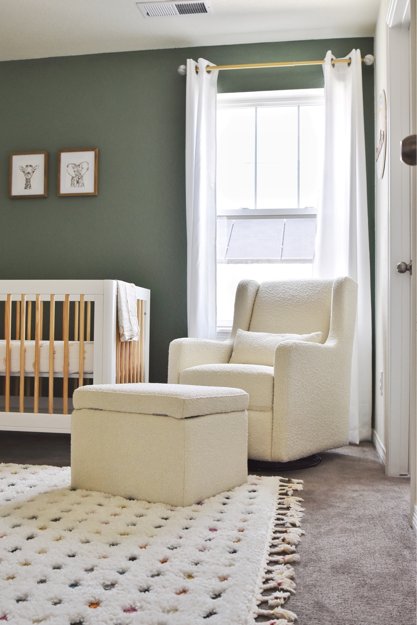 I swear on this swivel glider feeding chair. I am a first time mom and this is by far the most used and my favorite product. I wouldn’t have imagined how would I have survived without this chair. Shop exact chair on amazon or target to have great times with your little one. #babynursery #feedingchair #amazonfinds #targetfinds