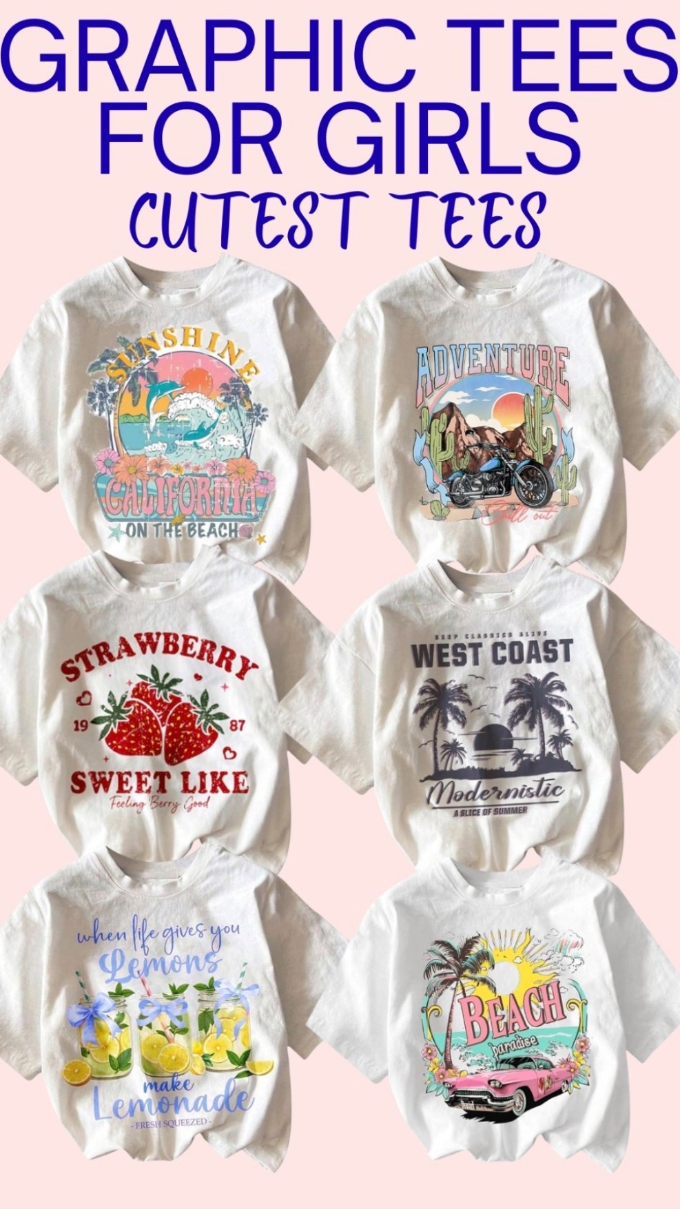 Graphic tees for girls

#LTKKids