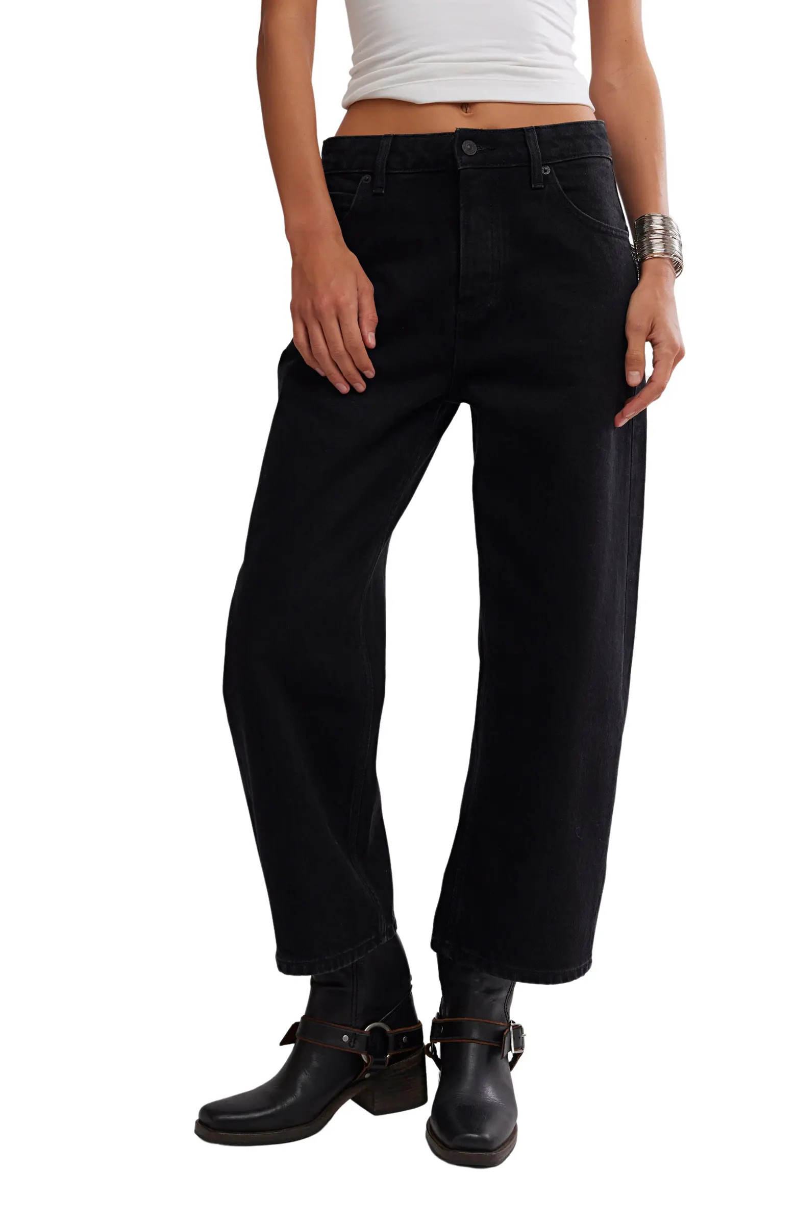 Deep Trance Ankle Boyfriend Jeans | Nordstrom