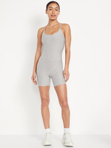 Cloud+ Racerback Bodysuit -- 6-inch inseam | Old Navy (US)