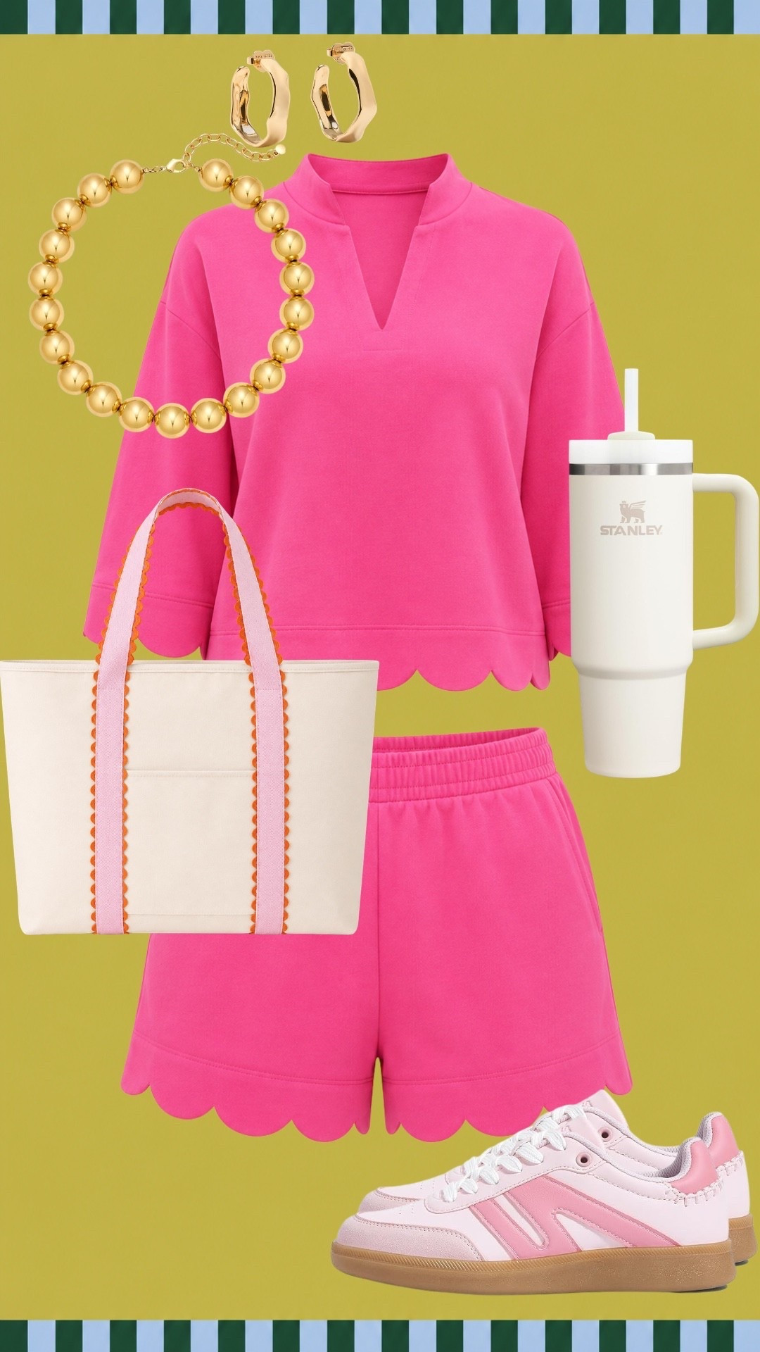 Carpool, errands, practice, you name it! This bright pink set is comfy, cute, and ready for all of it.

#LTKgrwm #LTKootd #LTKmomlife