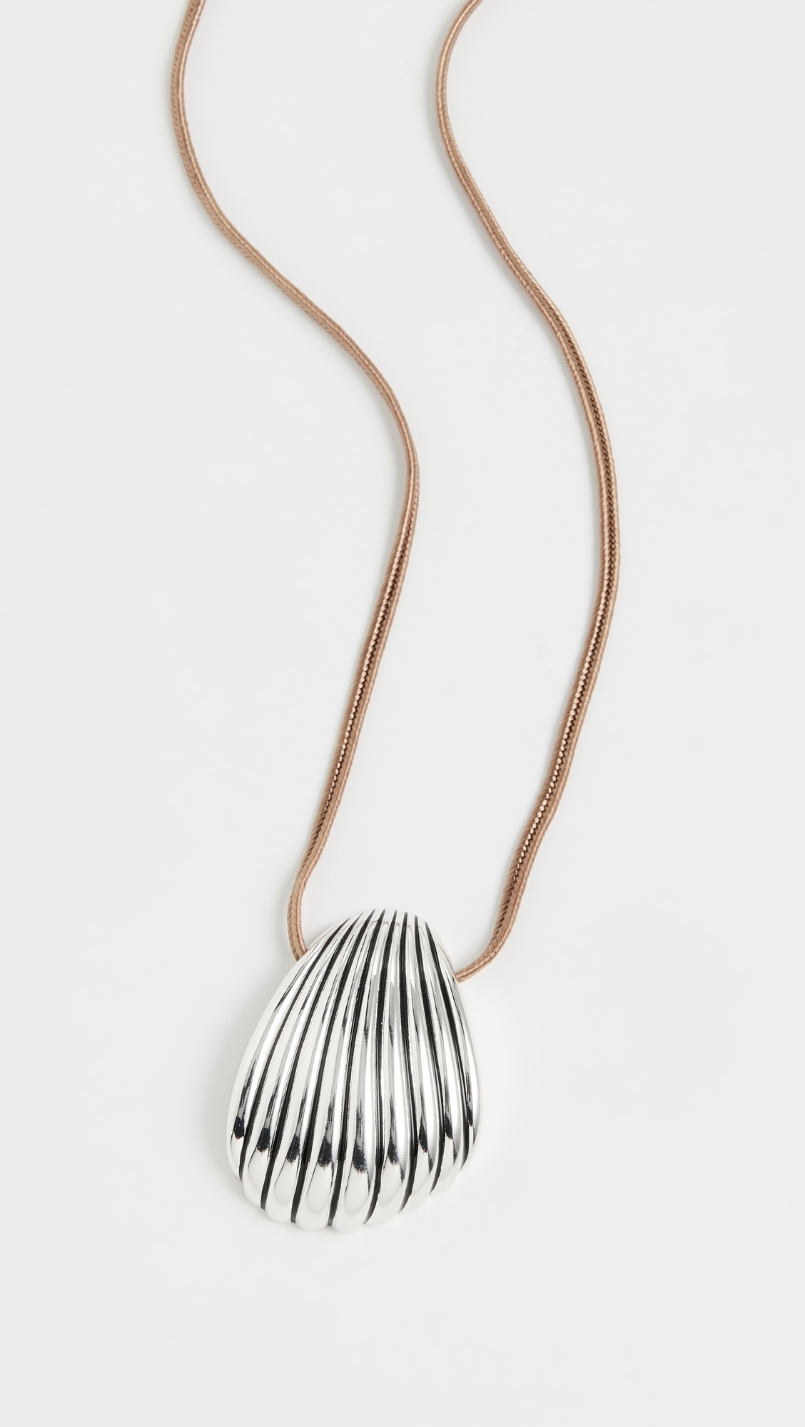 Silver Shell Adjustable Necklace | Shopbop