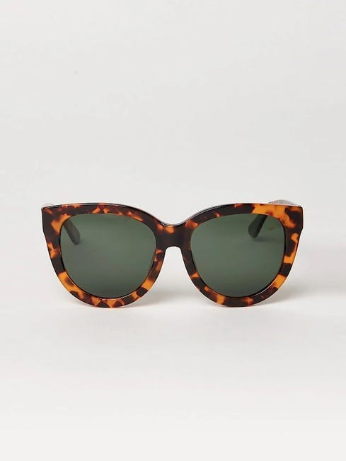 Chiara Polarized Sunglasses in Tortoise | J.McLaughlin