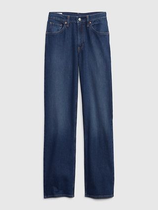 Mid Rise Organic Cotton '90s Loose Jeans with Washwell | Gap (CA)