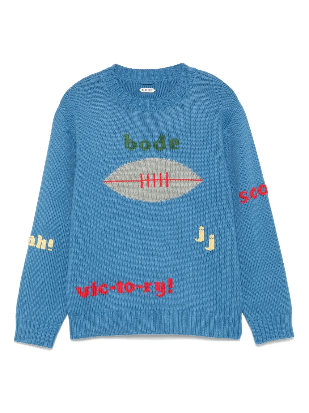 BODE 스피릿 스웨터 | 블루 | FARFETCH KR | Farfetch Global