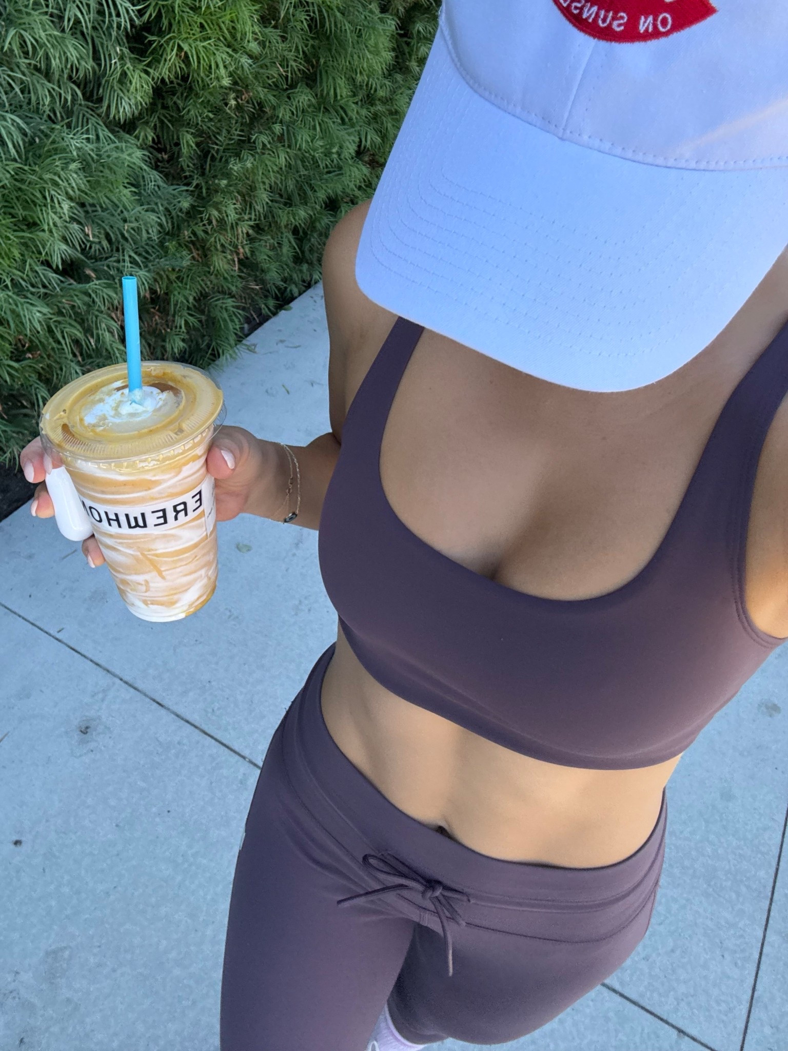 Soft, sculpting, and so flattering. My current favorite from Vuori 💜

wearing size Small in bra & leggings

#LTKActive