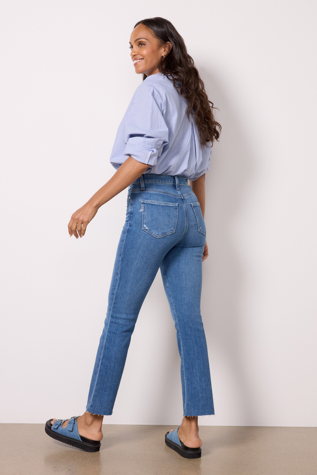 Claudine w/ Raw hem | Evereve