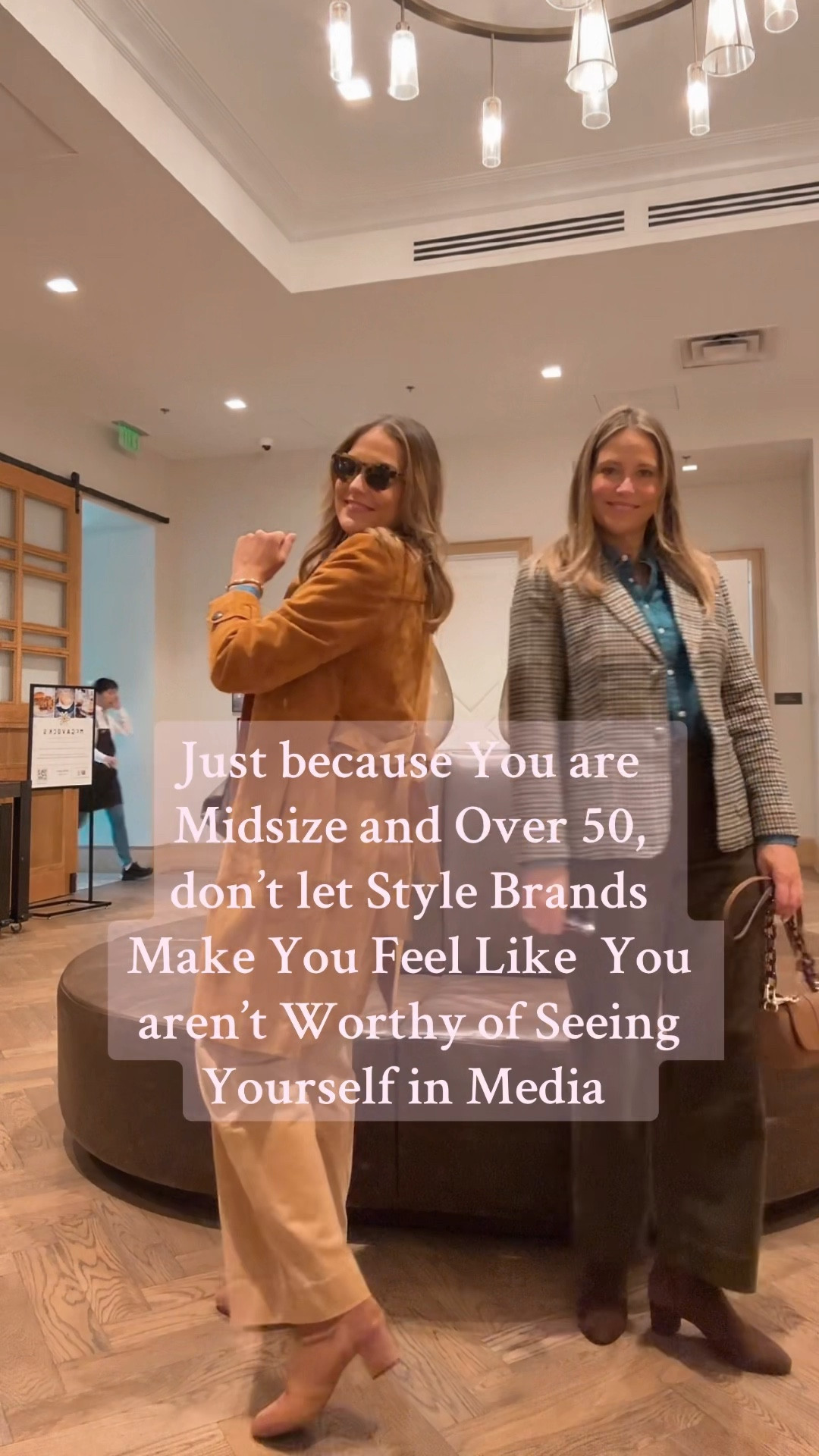 Shop this post and give back. 10% of sales goes to the BCRF! 

50 is the new 20 in our Opinion! If you ever wondered what it’s like to be in this industry as people that aren’t model thin and young, read this article from Bloomberg:

https://influencermarketinghub.com/influencer-marketing-benchmark-report/

Like, save and share this video if you agree and tag the brand you would like to be more inclusive!  

#LTKVideo #LTKOver40 #LTKMidsize