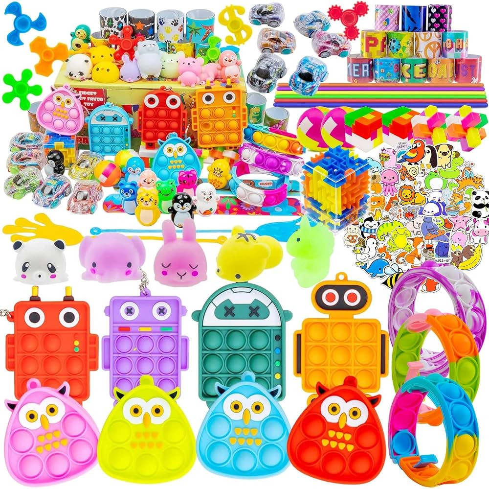 110 PCS Party Favors Toy for Kids, Pinata Stuffers, Goodie Bags Fillers, Prize Box Toys for Classroom, Treasure Chest, Birthday Party, Carnival Prizes for Boys Girls 4-8-12 | Amazon (US)