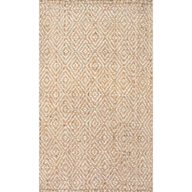 nuLOOM Alanna Diamond Jute Area Rug | Target