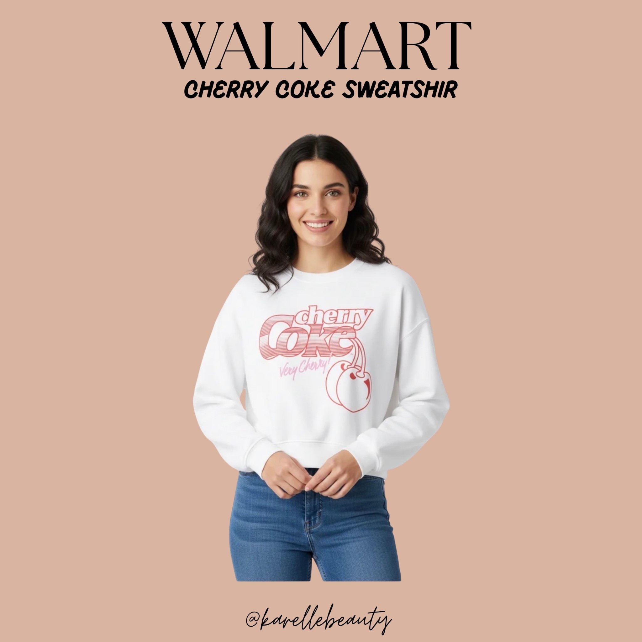 Cherry Coke  Sweatshir

#LTKPlusSize #LTKSeasonal