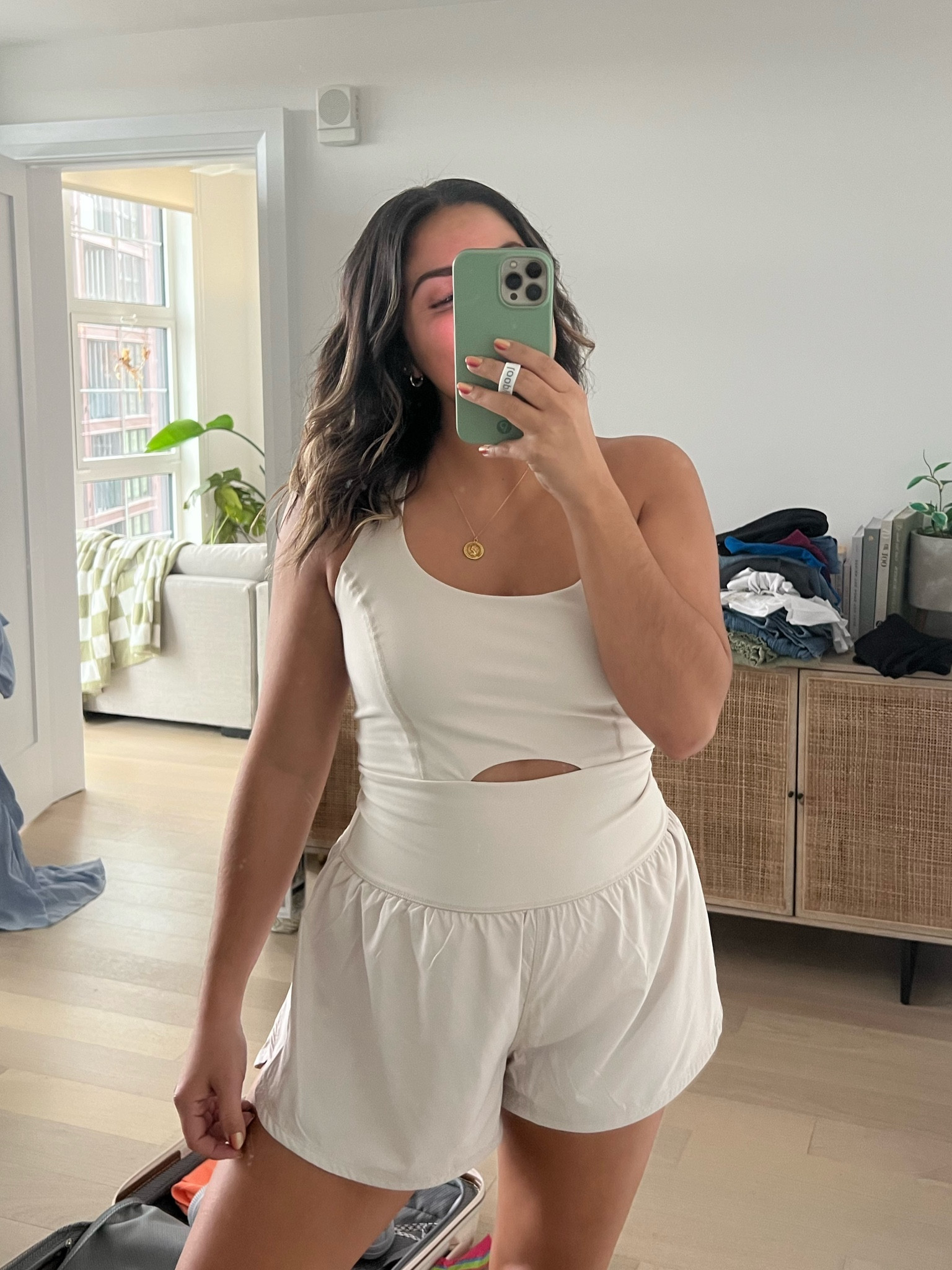 Obsessed with this onesie / romper from free people movement! So comfortable & fits so well! Wearing an M which is my true size. 10/10 worth the $$, double lined! 

#LTKSeasonal #LTKstyletip #LTKunder100