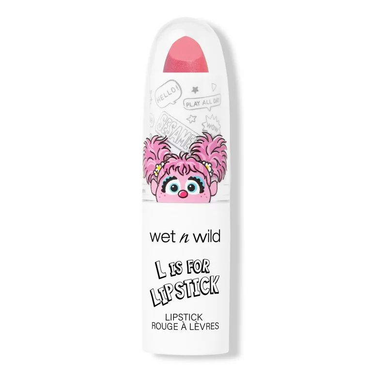 Wet N Wild Sesame Street Letter Of The Day Lipstick- Shade 2 - Walmart.com | Walmart (US)