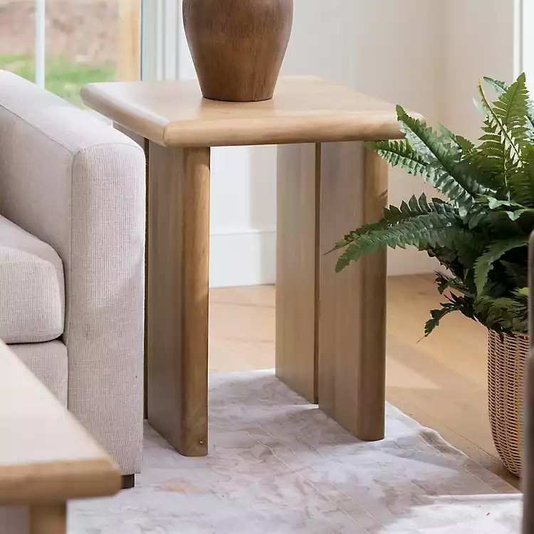 Brooklyn Wood Side Table | Kirklands