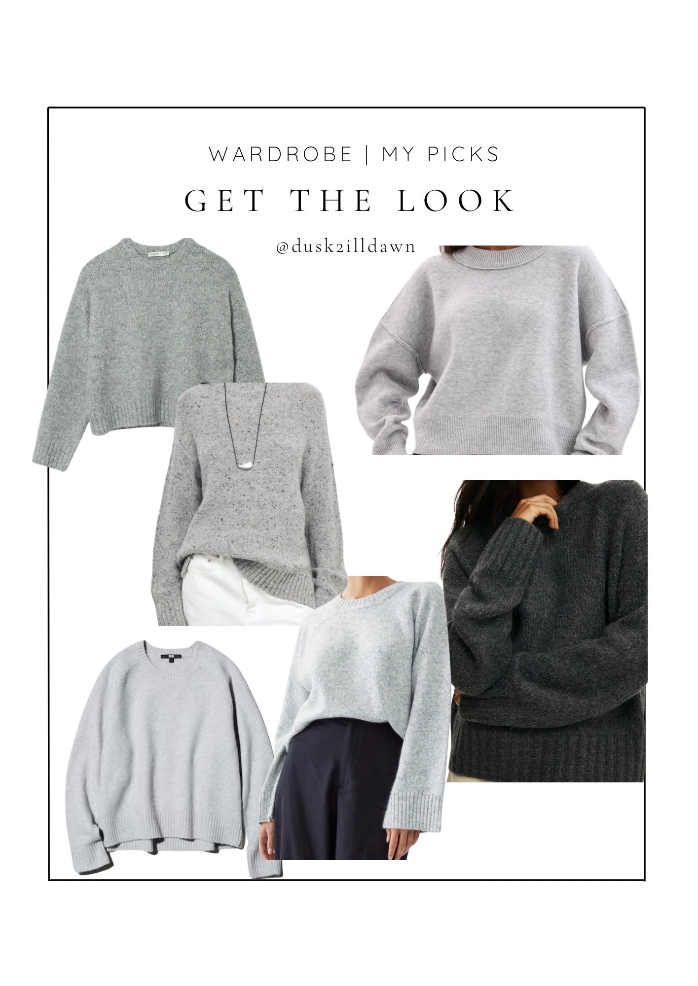 Grey knit sweaters

#LTKaustralia #LTKwinter #LTKstyletip
