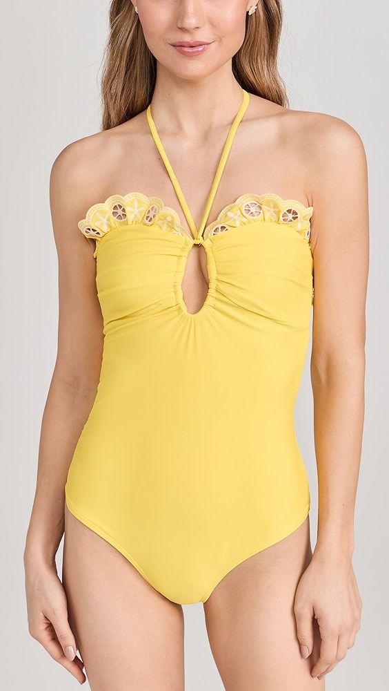 Sea Arabella Halter Neck One Piece | Shopbop | Shopbop