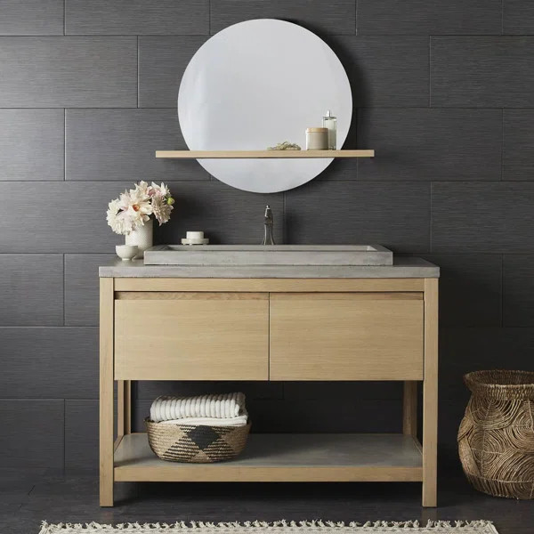 Solace 48" Single Bathroom Vanity Base Only | Wayfair North America