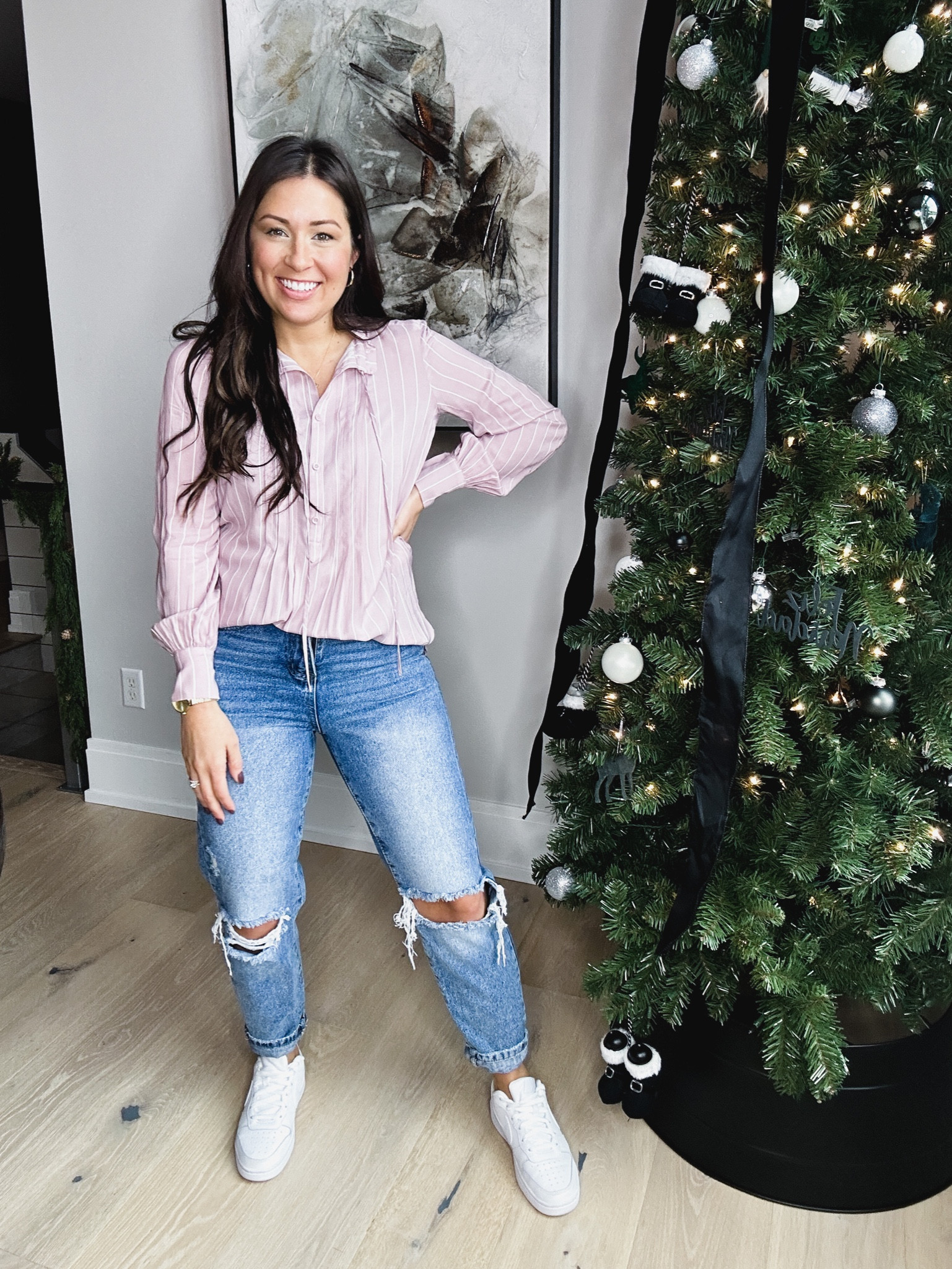 Size down one in top! 💕 Wearing an XS with some room! 🫶🏼

#LTKGiftGuide #LTKshoecrush #LTKunder50