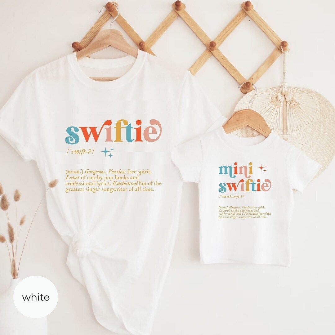 Mini Swiftie Shirt Swiftie Mom and Daughter Shirt Little - Etsy | Etsy (US)