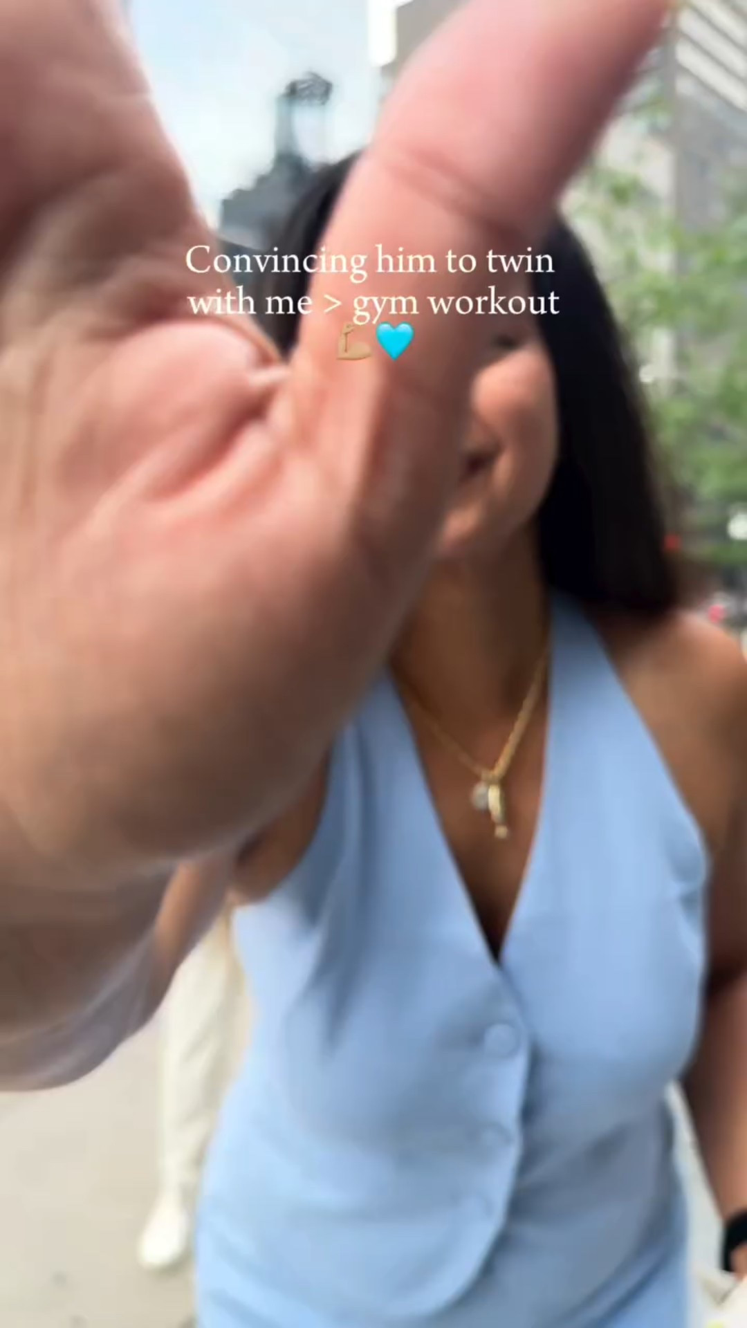 Serving matchy-matchy energy this summer ☀️💙 

Who wore it better?

His outfit @zara 
Her outfit 
Blue skirt set @dynamiteclothing 
Necklace @leahalexandrajewelry 
Bag @newbottega 
Heels @shein_ca 

#CoupleStyle
#couples #explore #trending #relatable #coupleoutfits #torontoblogger 
#SummerFits
#HisAndHers
#MatchingOutfits
#torontofashionblogger 
#OOTDReel
#AestheticCouples
#justinbieber

#LTKsummer #LTKcanada #LTKstyletip