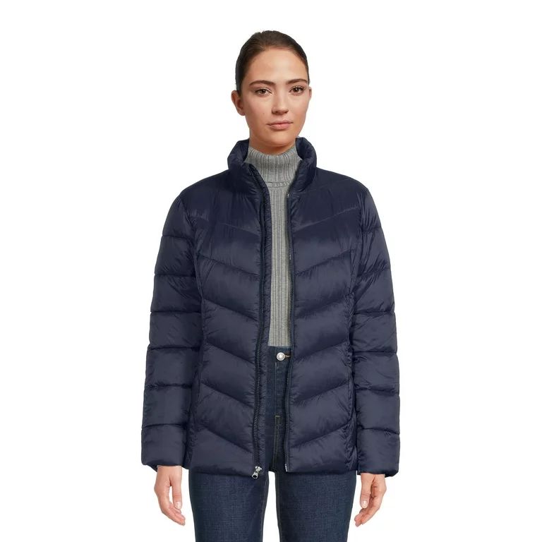 Time and Tru Women's Puffer Jacket | Walmart (US)