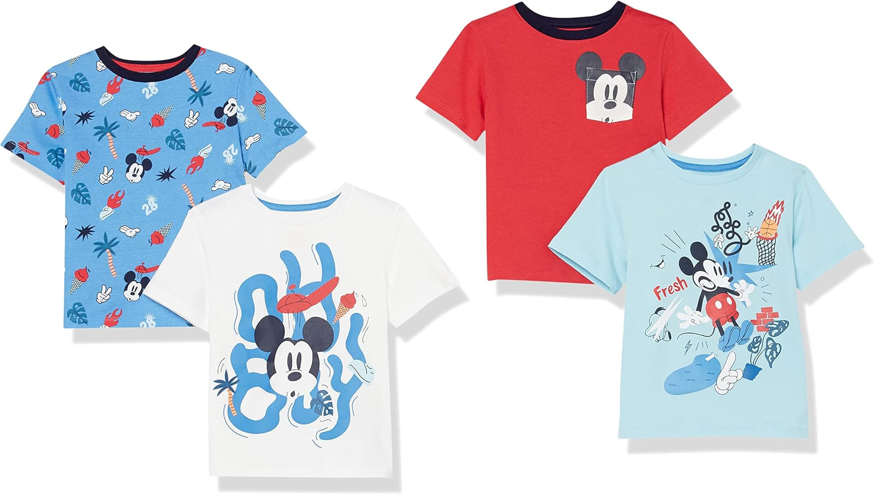 Amazon Essentials Disney | Marvel | Star Wars Boys and Toddlers' Short-Sleeve T-Shirts (Previousl... | Amazon (US)