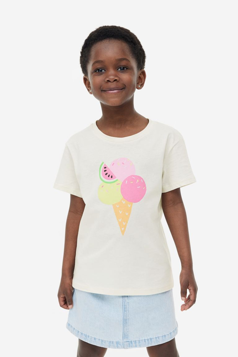 5-pack Printed Jersey Tops | H&M (US + CA)