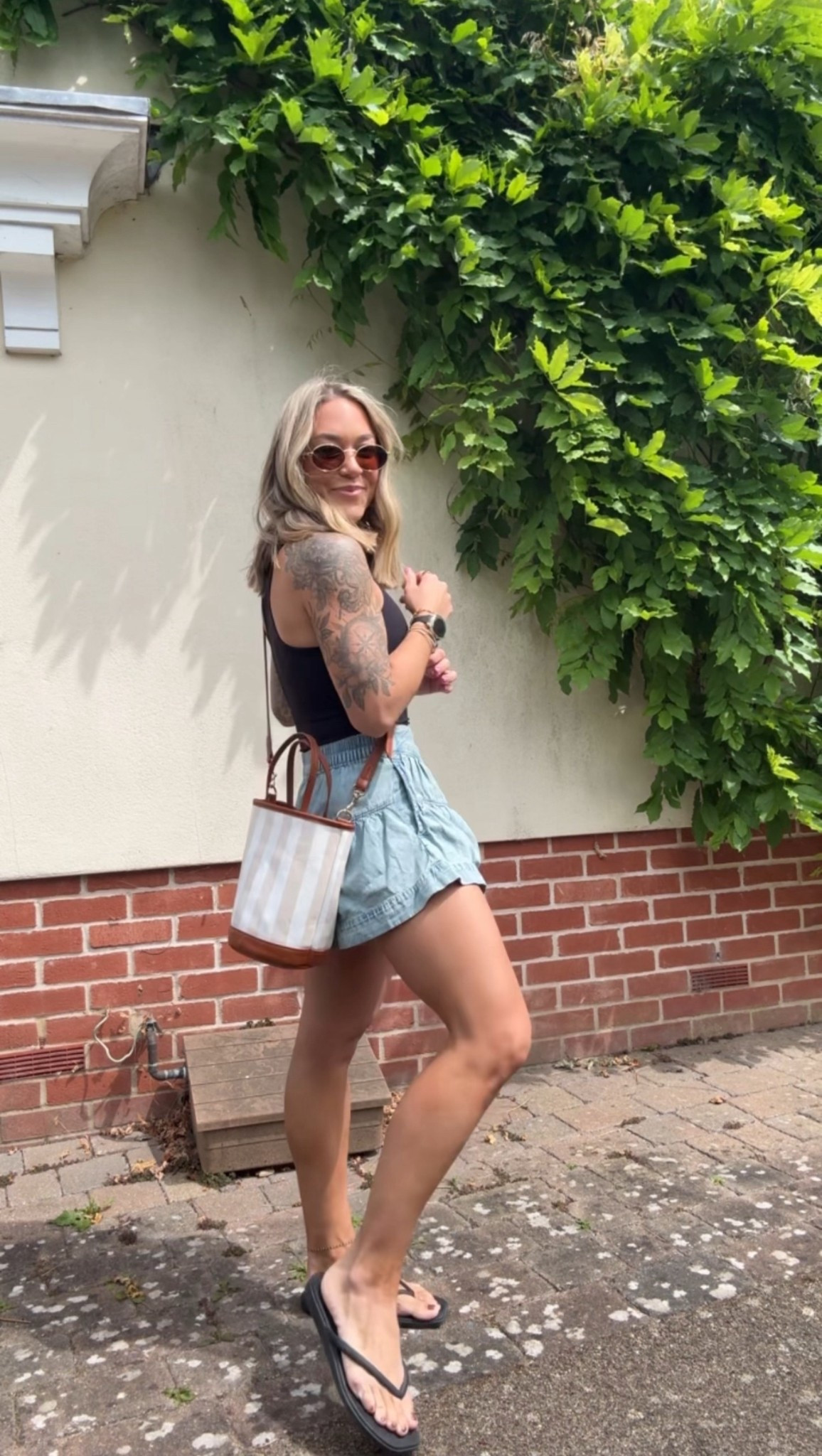 Tuesday OOTD to explore my brothers town & base! ✈️🌼🇬🇧 these shorts are very worth the hype! There are the Free People ones but I linked an Amazon one as well! In the XS as they’re quite high waisted and flowy! 😍 

S in tank, code HOLLEY10 to save on Vitality! 🤎

Ootd / casual summer style / free people / target / crocs / comfy / cute / Holley Gabrielle 

#LTKStyleTip #LTKSummerEdit #LTKFindsUnder100