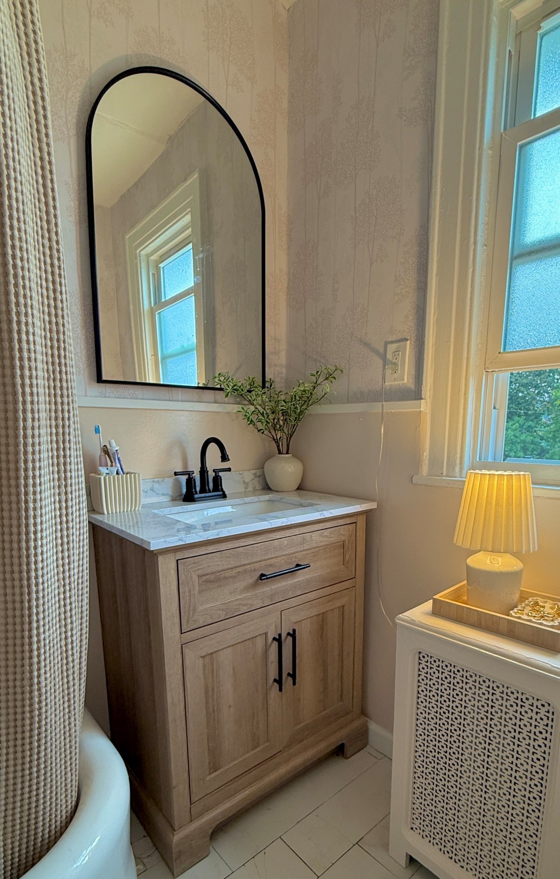 Bathroom vanity upgrade 🤌🏽 

#LTKStyleTip #LTKSaleAlert #LTKHome
