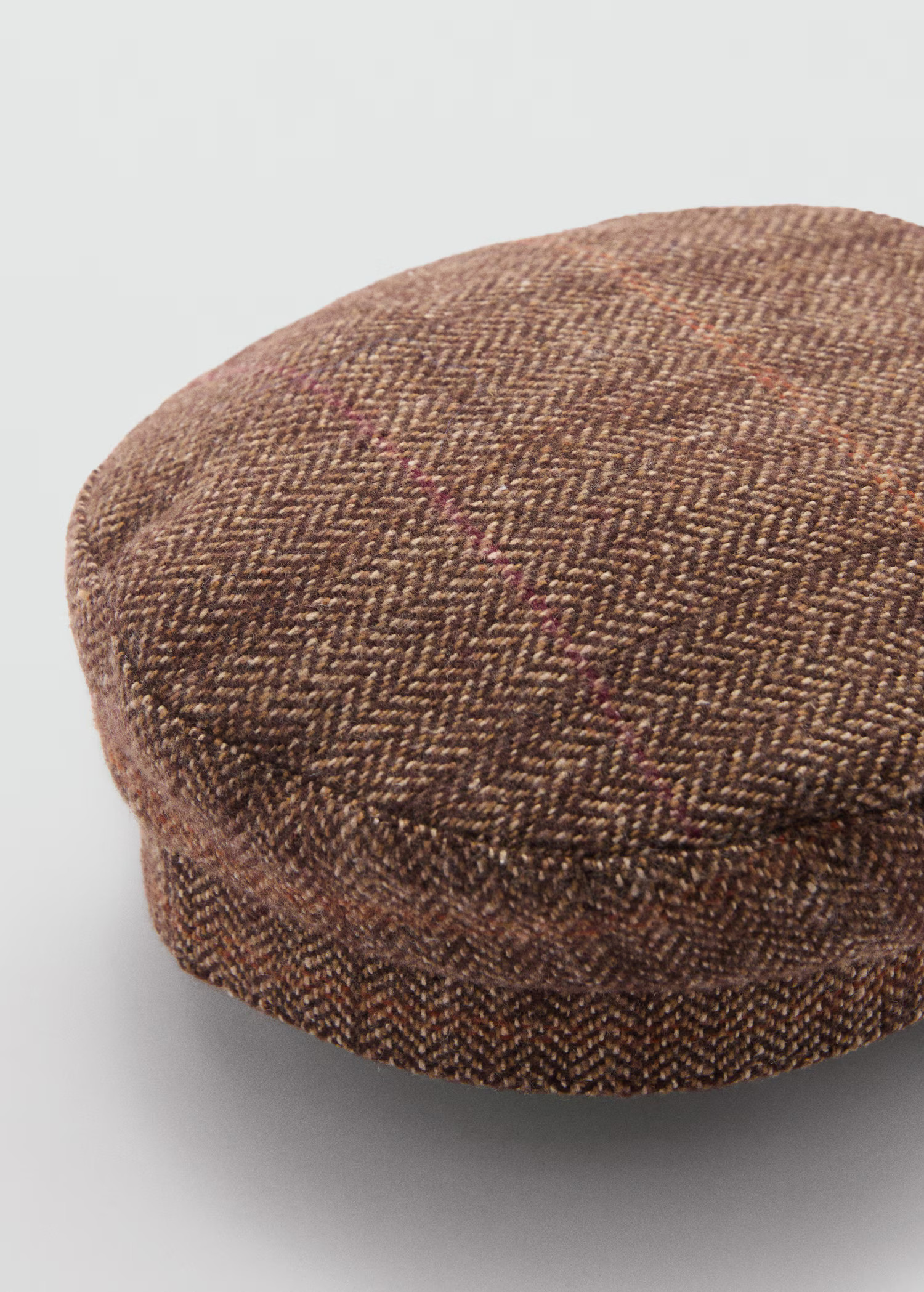 Herringbone baker cap - Women | MANGO United Kingdom | MANGO (UK)