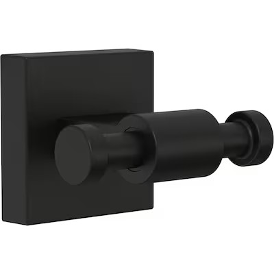 Franklin Brass Maxted Double-Hook Matte Black Towel Hook | Lowe's