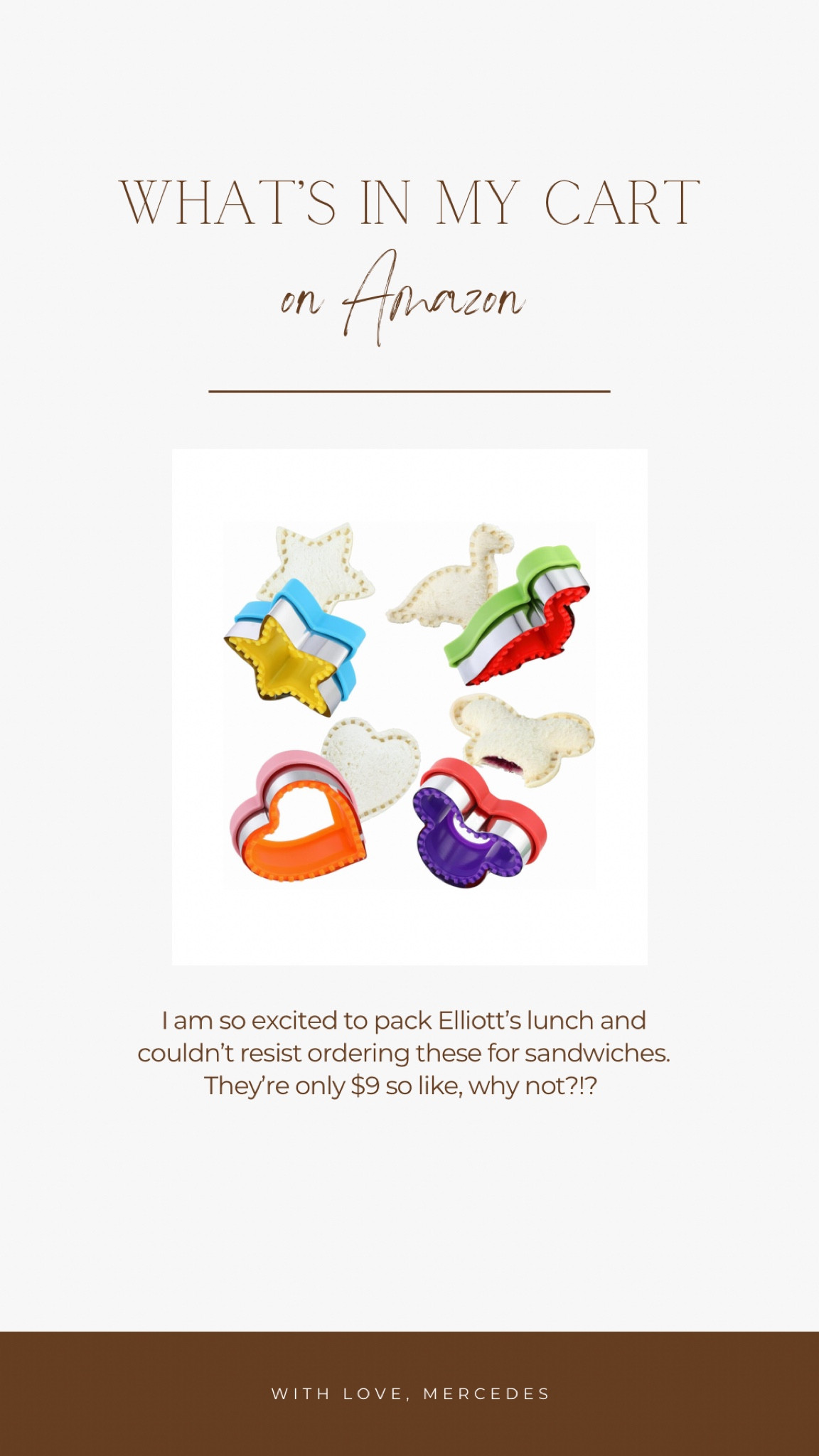 $9 sandwich cutters!

#LTKBacktoSchool #LTKKids