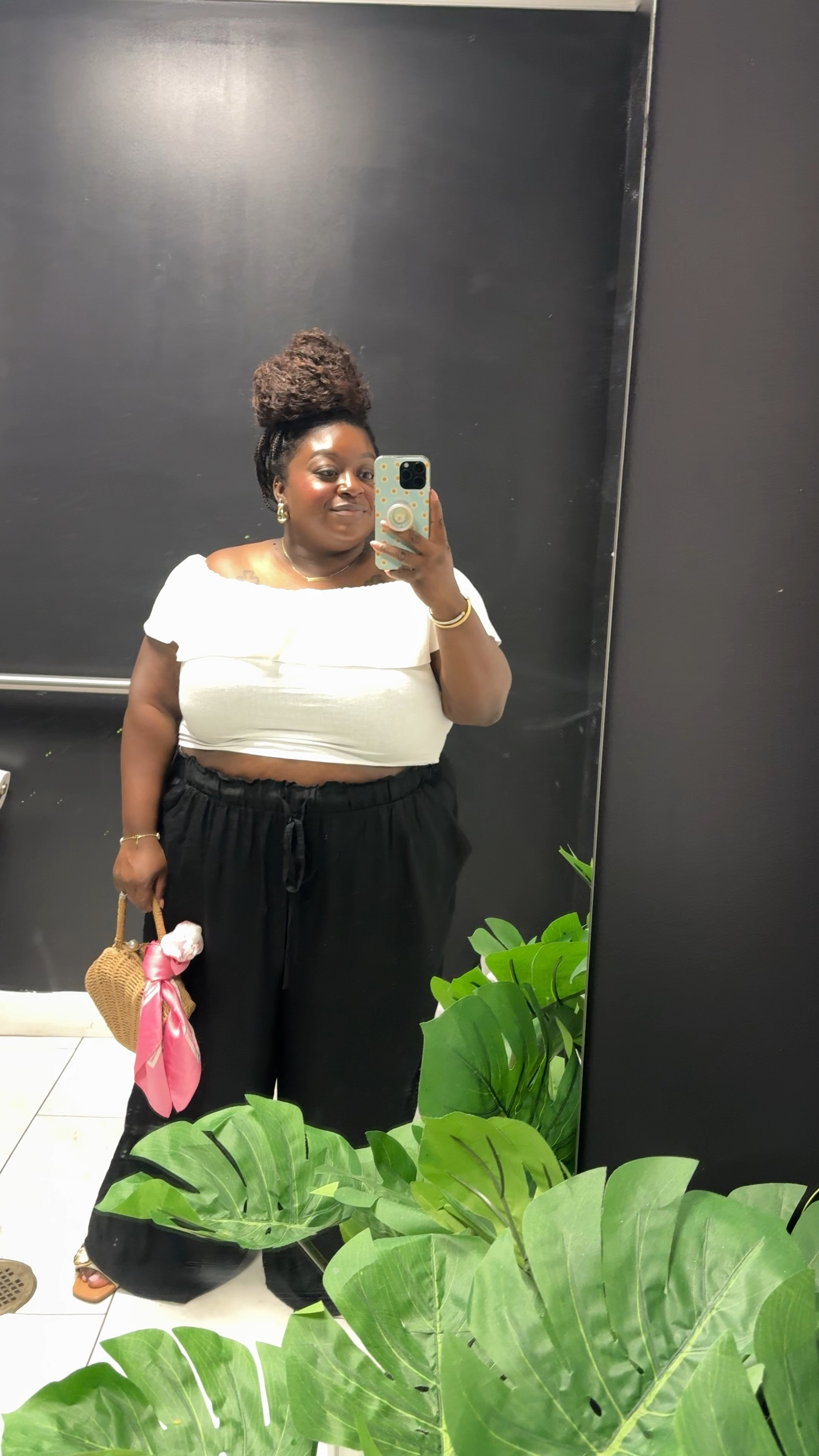 These are the perfect flare pants for short girls and they are plus size! No alterations needed!🙌🏾

#LTKPlusSize