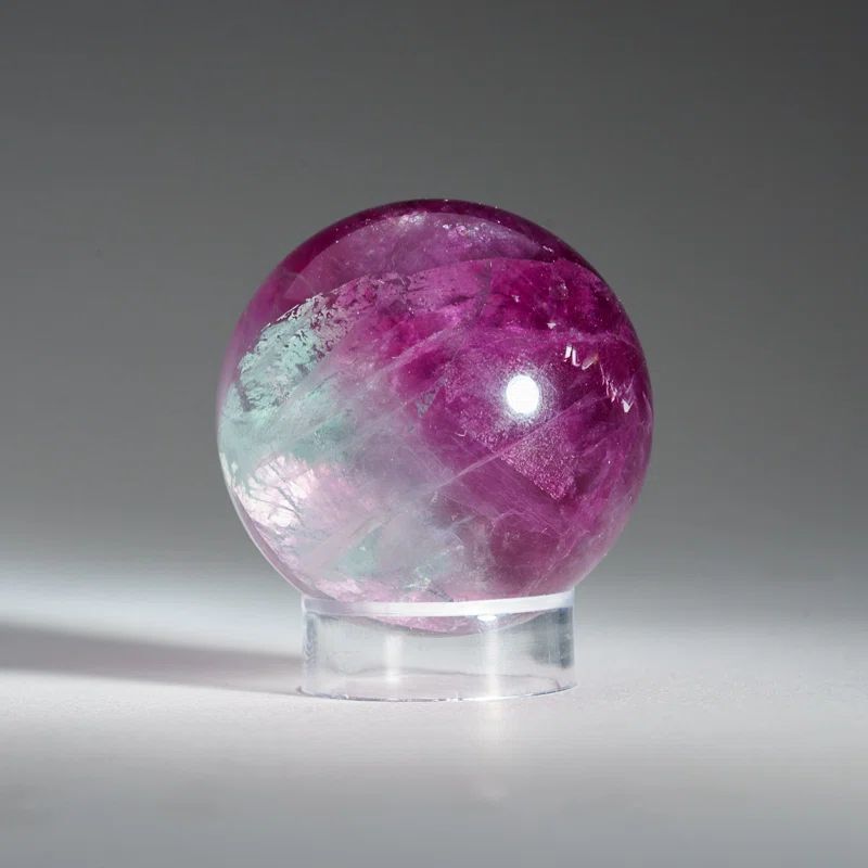 Rainbow Fluorite Sphere from Mexico (0.48 lbs) | Wayfair Professional