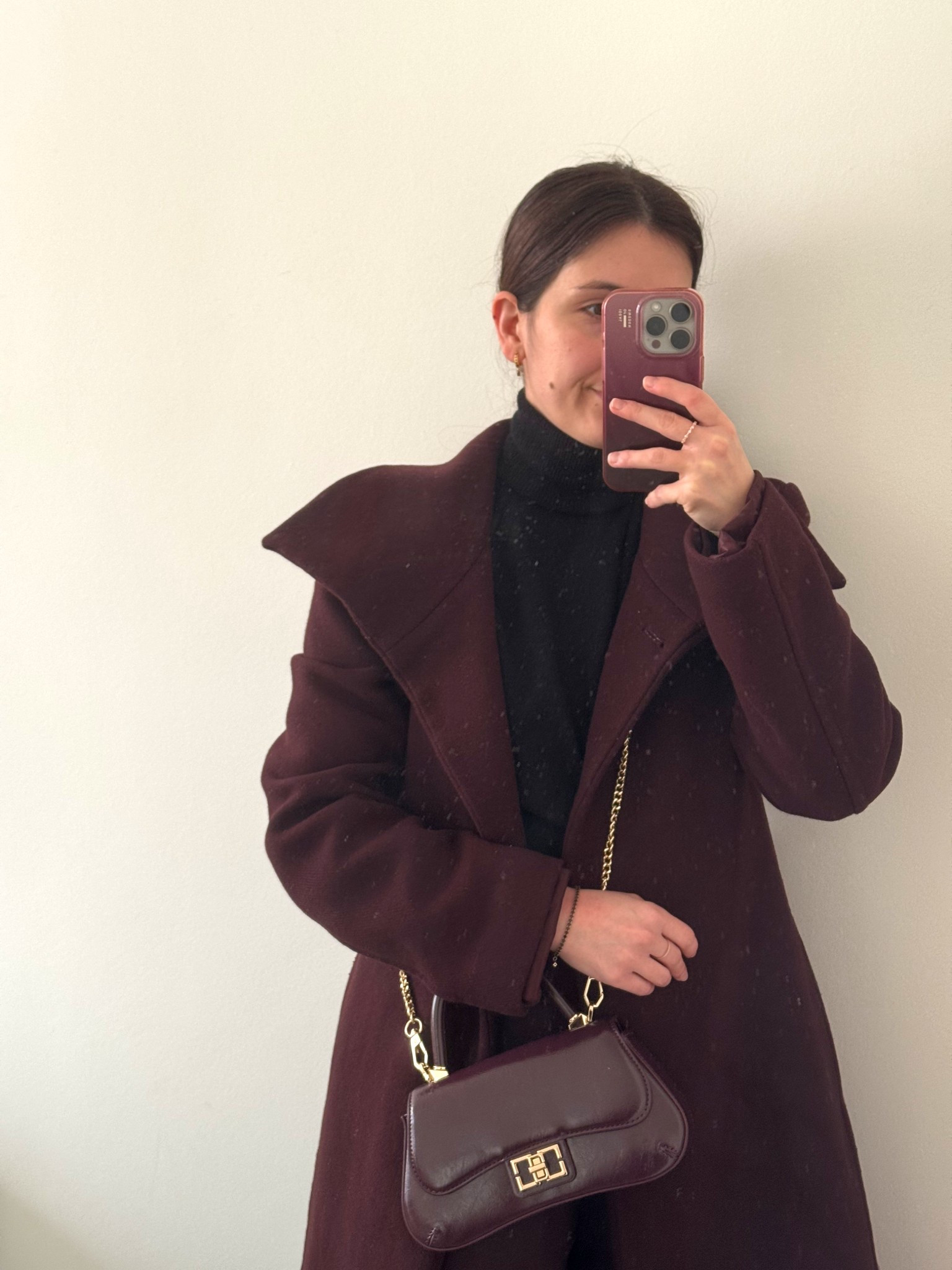 This plum colour coat is the best buy of last year for sure!!!

#LTKeurope #LTKwinter #LTKpetite