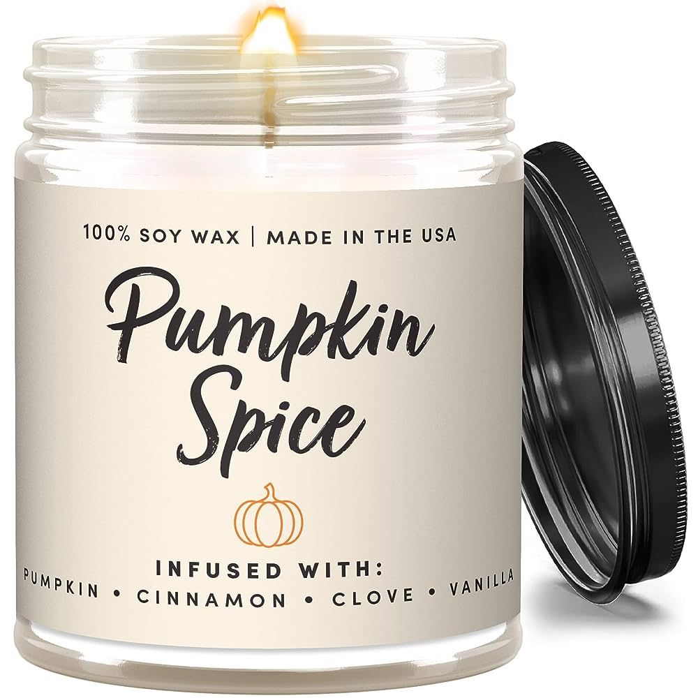 Fall Candles, Pumpkin Spice Candles for Home, Autumn Candle, Pumpkin Candle, Fall Scented Candles... | Amazon (CA)