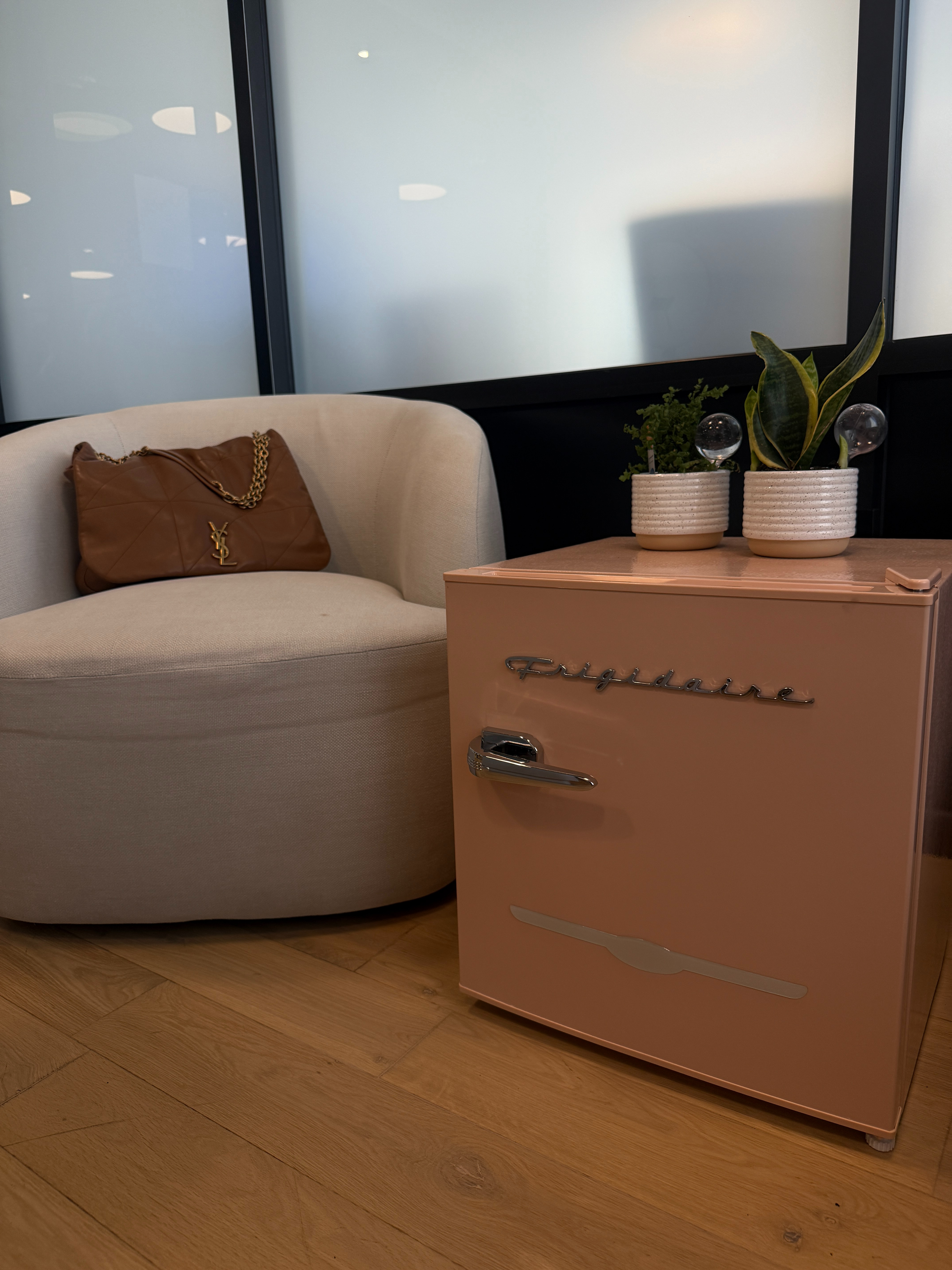 Yes, the fridge comes in other colors. But coral? Perfection. 🍑 

 #LTKHome #LTKStyleTip