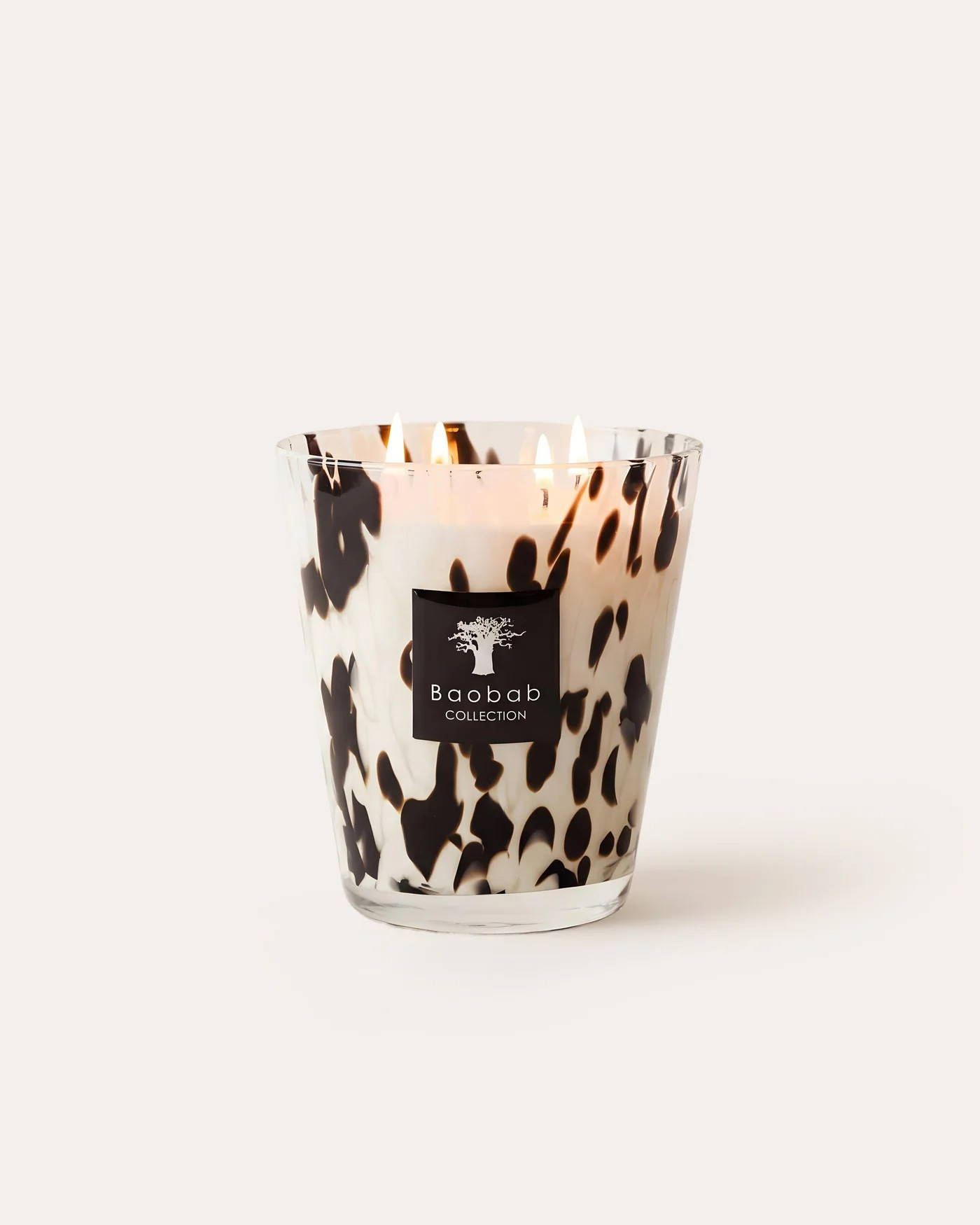 SCENTED CANDLE PEARLS BLACK | Baobab Collection USA