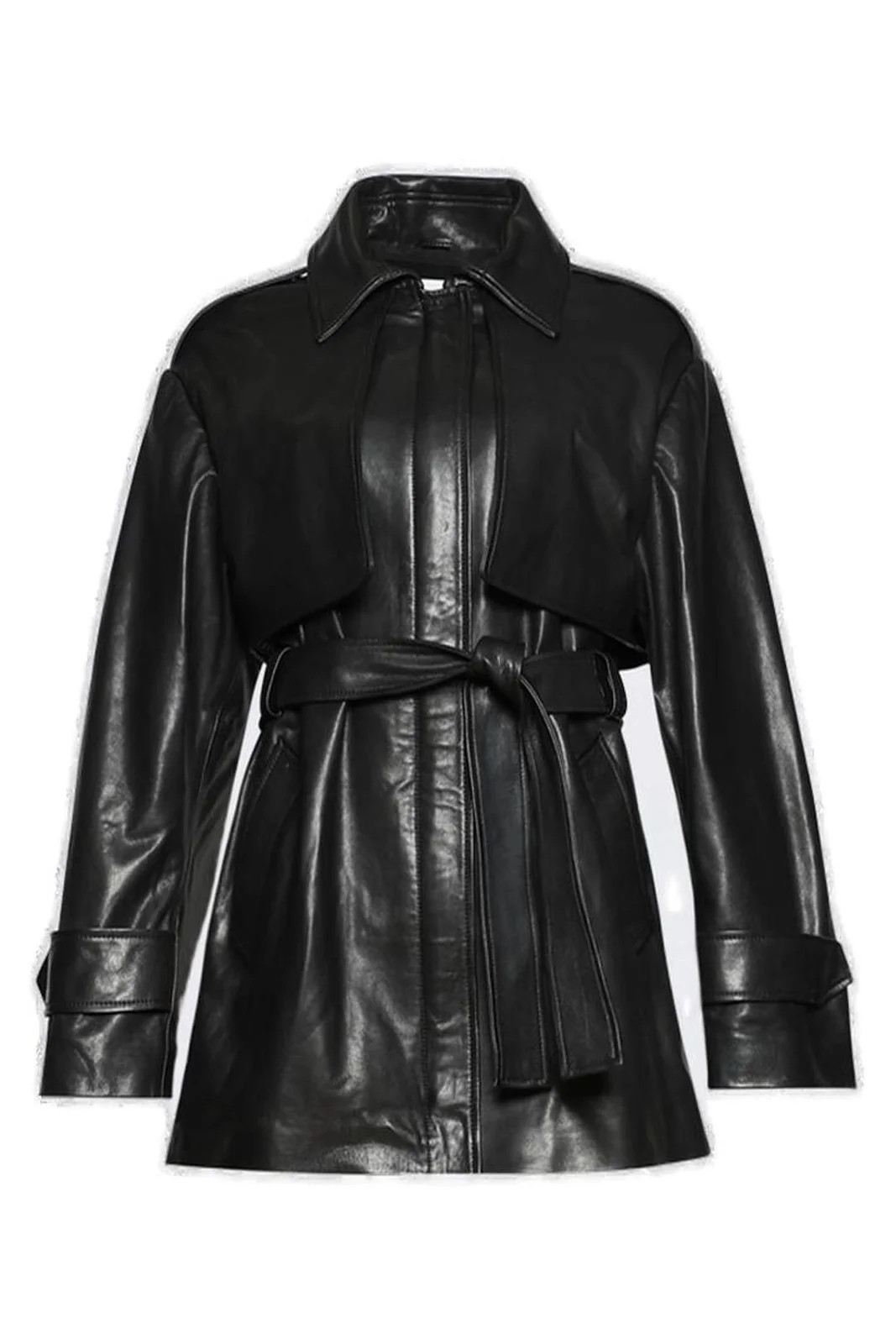 Nour Hammour Priya Sculpted Belted Jacket | Cettire Global